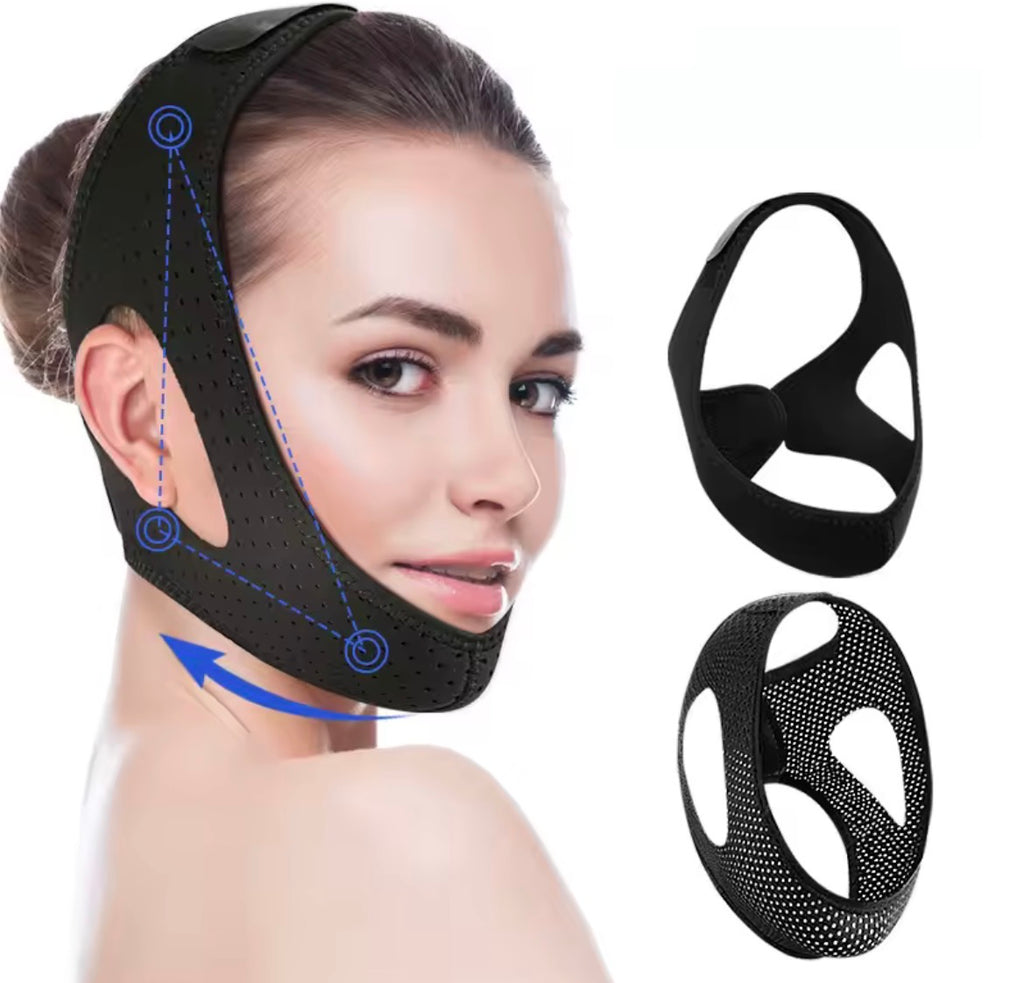 Anti-Snore Chin Strap – Comfortable Nighttime Snoring Support for Men &amp; Women