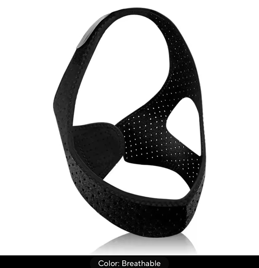 Anti-Snore Chin Strap – Comfortable Nighttime Snoring Support for Men &amp; Women