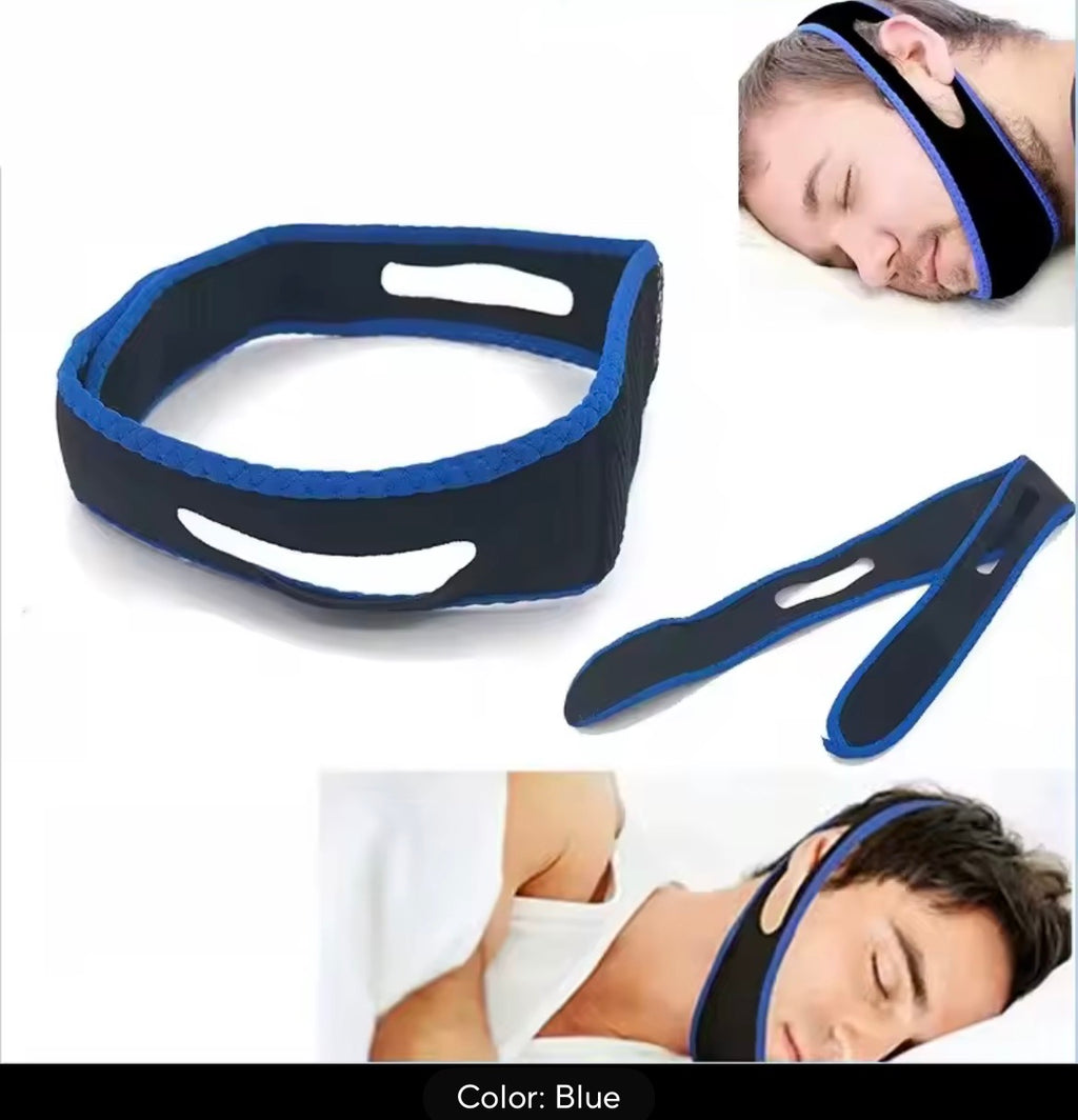 Anti-Snore Chin Strap – Comfortable Nighttime Snoring Support for Men &amp; Women